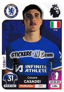 Sticker Cesare Casadei (Chelsea) - English Premier League 2023-2024
 n. U16 - Panini
