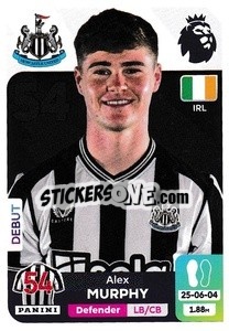 Cromo Alex Murphy (Newcastle United) - English Premier League 2023-2024
 n. U30 - Panini