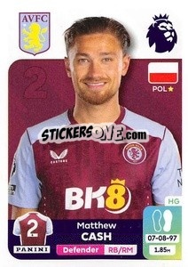 Sticker Matty Cash - English Premier League 2023-2024
 - Panini