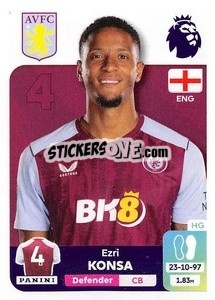 Sticker Ezri Konsa - English Premier League 2023-2024
 n. 86 - Panini