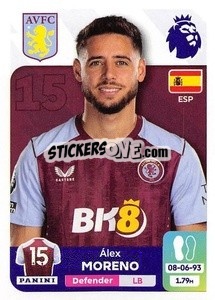 Sticker Álex Moreno - English Premier League 2023-2024
 n. 90 - Panini