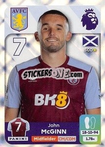 Figurina John McGinn - English Premier League 2023-2024
 - Panini