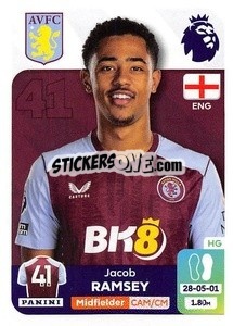 Sticker Jacob Ramsey - English Premier League 2023-2024
 - Panini