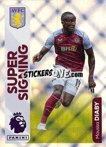 Sticker Moussa Diaby (Super Signing) - English Premier League 2023-2024
 n. 104 - Panini
