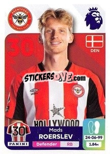 Sticker Mads Roerslev - English Premier League 2023-2024
 - Panini