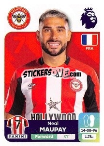 Sticker Neal Maupay - English Premier League 2023-2024
 n. 128 - Panini