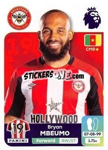 Sticker Bryan Mbeumo - English Premier League 2023-2024
 - Panini