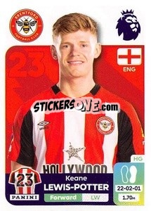 Sticker Keane Lewis-Potter - English Premier League 2023-2024
 n. 131 - Panini