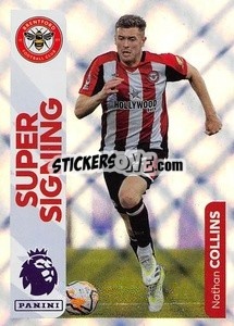 Sticker Nathan Collins (Super Signing) - English Premier League 2023-2024
 - Panini