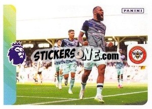 Sticker Bryan Mbeumo (Magic Moment) - English Premier League 2023-2024
 n. 134 - Panini