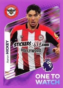 Sticker Aaron Hickey (One to Watch) - English Premier League 2023-2024
 n. 135 - Panini