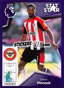 Sticker Ethan Pinnock - English Premier League 2023-2024
 n. 136 - Panini