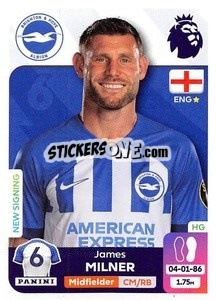 Sticker James Milner - English Premier League 2023-2024
 n. 148 - Panini