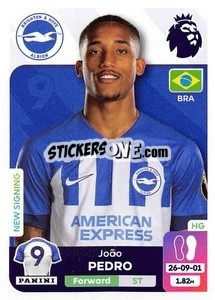 Sticker João Pedro - English Premier League 2023-2024
 n. 155 - Panini
