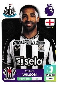 Sticker Callum Wilson - English Premier League 2023-2024
 - Panini