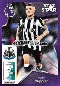 Sticker Kieran Trippier (Stat Stars) - English Premier League 2023-2024
 n. 490 - Panini