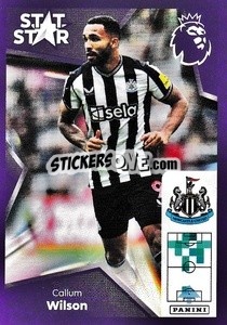 Sticker Callum Wilson (Stat Stars) - English Premier League 2023-2024
 - Panini