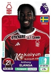 Sticker Anthony Elanga - English Premier League 2023-2024
 - Panini
