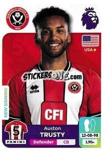 Cromo Auston Trusty - English Premier League 2023-2024
 n. 526 - Panini