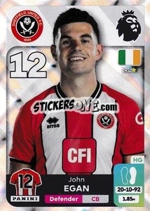 Sticker John Egan - English Premier League 2023-2024
 - Panini