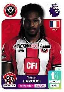 Sticker Yasser Larouci - English Premier League 2023-2024
 - Panini
