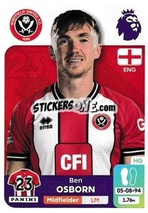 Sticker Ben Osborn - English Premier League 2023-2024
 - Panini