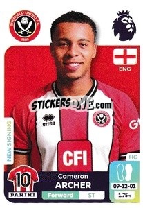 Sticker Cameron Archer - English Premier League 2023-2024
 n. 539 - Panini