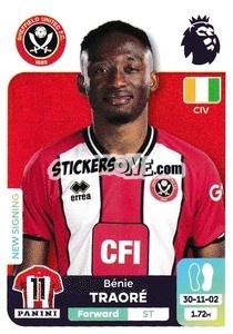 Figurina Bénie Traoré - English Premier League 2023-2024
 n. 540 - Panini