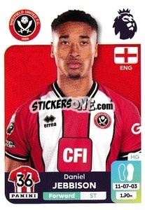 Figurina Daniel Jebbison - English Premier League 2023-2024
 n. 542 - Panini