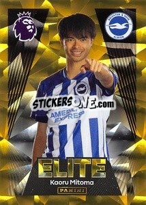 Sticker Kaoru Mitoma (Elite) - English Premier League 2023-2024
 - Panini