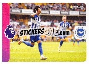 Sticker Kaoru Mitoma (Magic Moment) - English Premier League 2023-2024
 - Panini