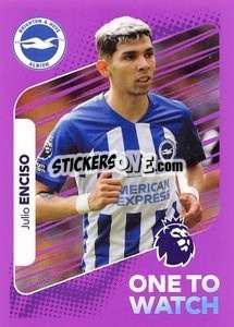 Sticker Julio Enciso (One to Watch) - English Premier League 2023-2024
 n. 165 - Panini