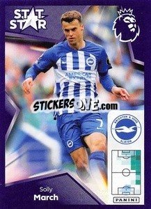 Sticker Solly March (Stat Stars) - English Premier League 2023-2024
 n. 167 - Panini