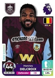 Sticker Hannes Delcroix - English Premier League 2023-2024
 - Panini