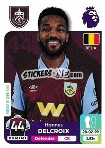 Sticker Hannes Delcroix - English Premier League 2023-2024
 n. 177 - Panini