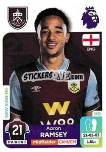 Sticker Aaron Ramsey - English Premier League 2023-2024
 n. 182 - Panini