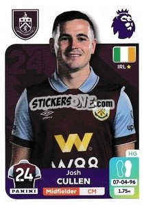 Sticker Josh Cullen - English Premier League 2023-2024
 - Panini