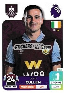 Cromo Josh Cullen - English Premier League 2023-2024
 - Panini