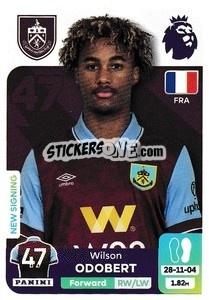Sticker Wilson Odobert - English Premier League 2023-2024
 - Panini