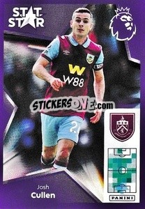 Sticker Josh Cullen (Stat Stars) - English Premier League 2023-2024
 - Panini