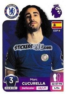 Sticker Marc Cucurella - English Premier League 2023-2024
 n. 201 - Panini