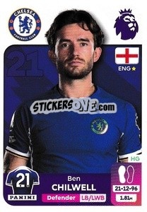 Sticker Ben Chilwell - English Premier League 2023-2024
 n. 204 - Panini