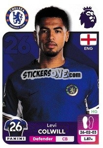 Sticker Levi Colwill - English Premier League 2023-2024
 n. 206 - Panini