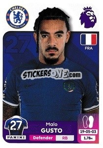 Figurina Malo Gusto - English Premier League 2023-2024
 - Panini