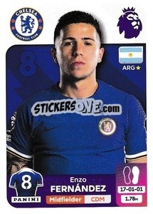 Sticker Enzo Fernández - English Premier League 2023-2024
 n. 209 - Panini