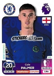 Sticker Cole Palmer - English Premier League 2023-2024
 n. 210 - Panini