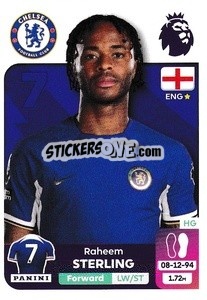 Sticker Raheem Sterling - English Premier League 2023-2024
 - Panini