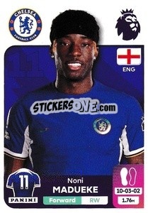 Sticker Noni Madueke - English Premier League 2023-2024
 n. 216 - Panini