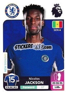 Figurina Nicolas Jackson - English Premier League 2023-2024
 - Panini