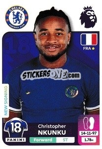 Sticker Christopher Nkunku - English Premier League 2023-2024
 n. 218 - Panini
